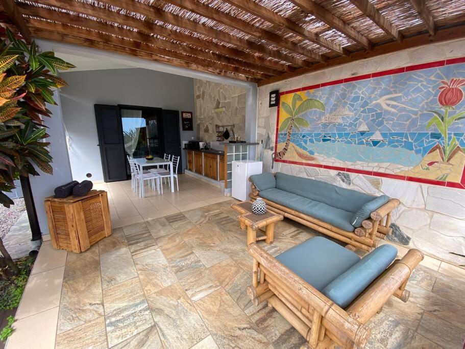 Cocooning Tropic Studio Avec Jacuzzi Privatif Saint-Louis Exterior foto